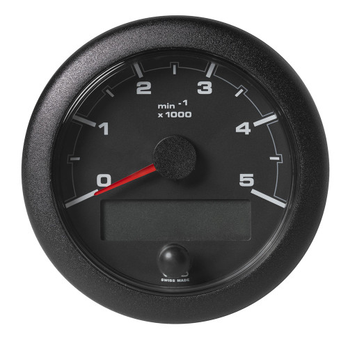 Veratron 3-3/8" (85MM) OceanLink&reg; NMEA 2000&reg; Tachometer - 5000 RPM - Black Dial &amp; Bezel A2C1065720001