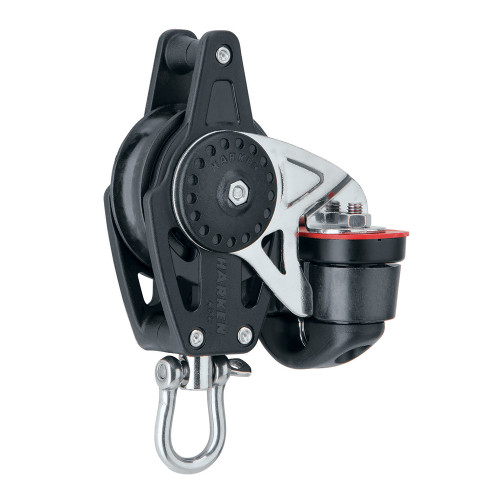 Harken 40mm Carbo Air Block w/Cam Cleat &amp; Becket 2646