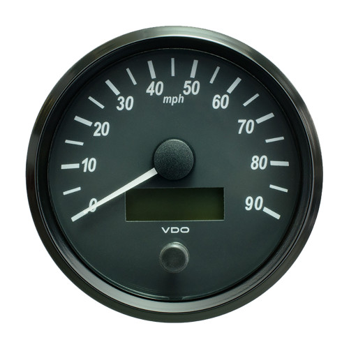 VDO SingleViu 100mm (4") Speedometer - 90 MPH A2C3832870030