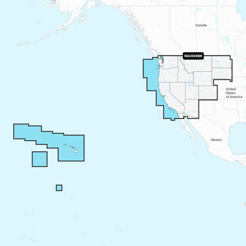 Navionics Plus NAUS008R U.S. West microSD 010-C1371-30