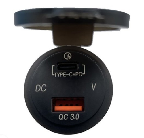 Polyplanar USB-PM2 Panel Mount USB-C and USB-A 3.0 Ports USB-PM2