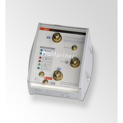 ProMariner ProIsoCharge 180 0 Voltage Loss Isolator 12v 1 Alternator 2 Batteries 23122