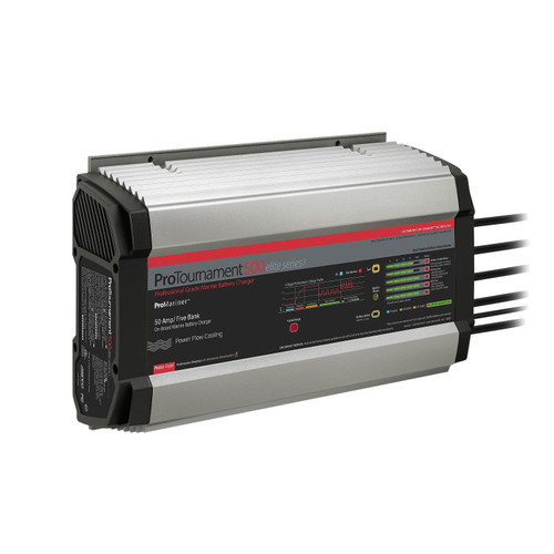 ProMariner ProTournament 500 50 Amp Battery Charger 12/24/36/48v 5 Bank 120v Input 53505