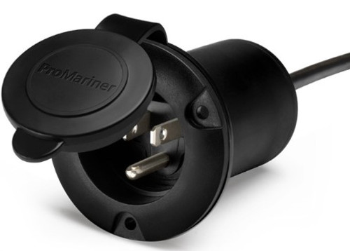 ProMariner 51300 Universal AC Holder, Black 51300