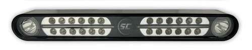 Shadow Caster Eagle Ray Light Bar Dual Optics Black Housing 12/24v SCM-EAGLE RAY-BK