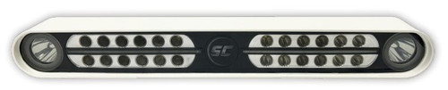 Shadow Caster Eagle Ray Light Bar Dual Optics White Housing 12/24v SCM-EAGLE RAY-WH