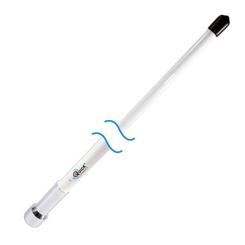 Shakespeare Quick Connect 4' VHF Antenna Chrome Ferrule Packed in Tube QC-4-T