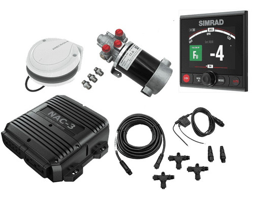 Simrad AP44H-VRF Autopilot High Capacity Kit Pump-3 Steady-Stear Compatible 000-13562-002