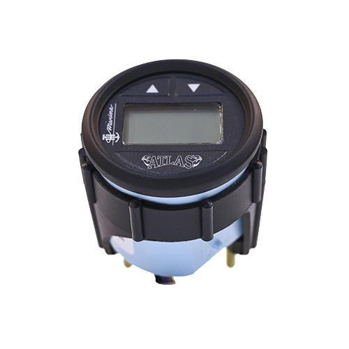 TH Marine Hydraulic Gauge Kit Fits Atlas 4 & 8" Jack PLates Black Bezel FAGK-1-DP