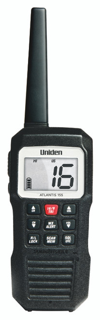 Uniden Atlantis 155 Floating Hand Held VHF Radio ATLANTIS 155