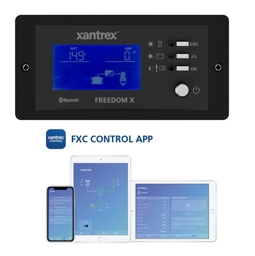 Xantrex 808-0817-02 Remote With 25' Cable and Bluetooth For Freedom X and XC Inverters 808-0817-02