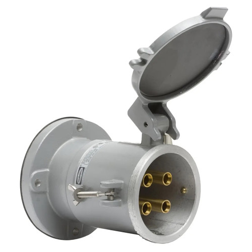 Hubbell M5200BS1R 200A Inlet 200A 600V 4 Pole 5 Wire M5200BS1R
