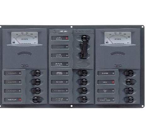 BEP 900-ACM2-AM-110 3 Way AC Circuit Breaker Panel 900-ACM2-AM-110