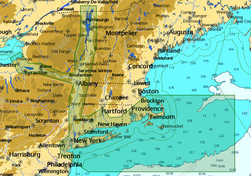C-MAP M-NA-D940 4D Local Cape Cod Long Island Hudson M-NA-D940-MS