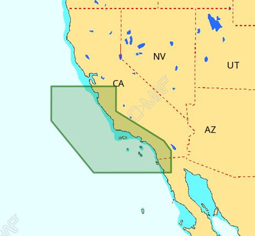 C-MAP M-NA-D952 4D Local San Diego - Santa Cruz M-NA-D952-MS