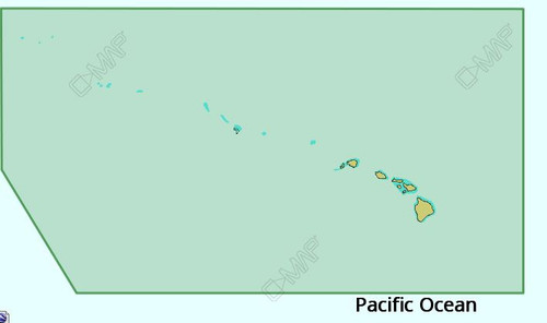 C-MAP M-NA-D963 4D Local Hawaiian Islands M-NA-D963-MS
