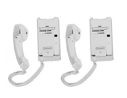 Newmar 2 Station Intercom System Bright White PI-2SET WHITE
