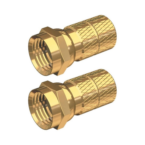 Shakespeare TV1060 SCREW-ON F Connector (2-PAK) TV-1060