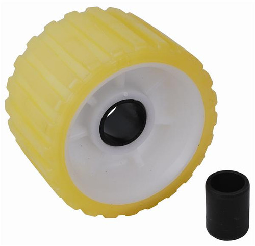 Attwood 5" Rib Roller Yellow (11882-1)