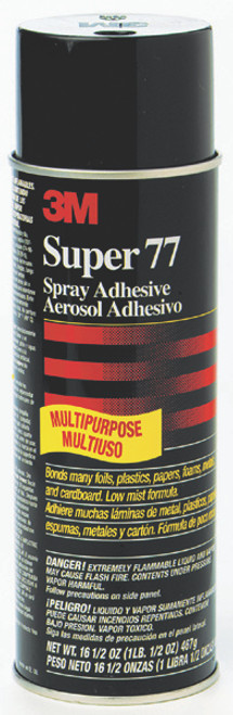 3M Super 77 Spray Adhesive 24 Ounce (7000000931)
