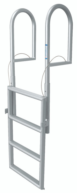 Jif Marine 4-Step Standard Lift Ladder Aluminum (Djx4)