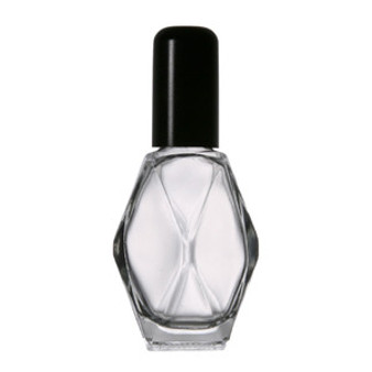 30ml [1 oz] Diamond Shape Bottles with Domed caps