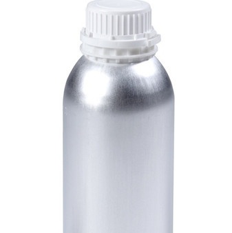 500ml [16 oz] Aluminum Empty Refillable Bottle with Plastic Insert & Tamper Proof Cap