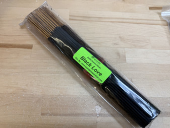 Black Love, Bulk Pack Incense Sticks Hand Dipped (Aprox 90-100 Sticks Per Bundle/Pack) with Free Shipping