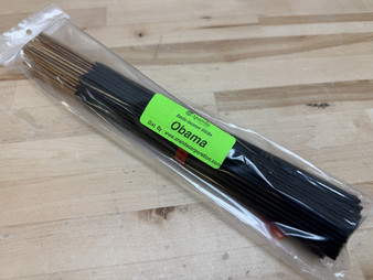 Obama, Bulk Pack Incense Sticks Hand Dipped (Aprox 90-100 Sticks Per Bundle/Pack)
