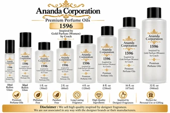 1596 Inspired by *Gold Parfum (Women) by Coach