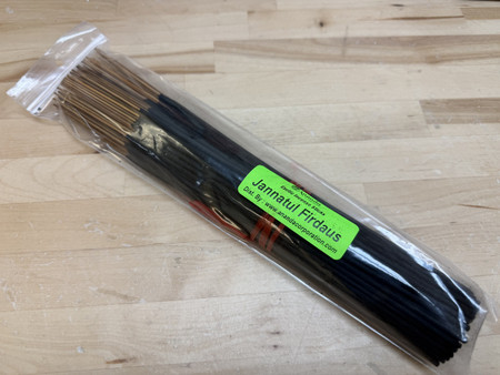 Jannatul Firdaus, Bulk Pack Incense Sticks Hand Dipped (Aprox 90-100 Sticks Per Bundle/Pack)