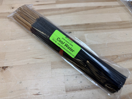 Inspired by Cool Water, Bulk Pack Incense Sticks Hand Dipped (Aprox 90-100 Sticks Per Bundle/Pack) with Free Shipping
