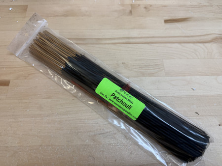Patchouli, Bulk Pack Incense Sticks Hand Dipped (Aprox 90-100 Sticks Per Bundle/Pack) with Free Shipping