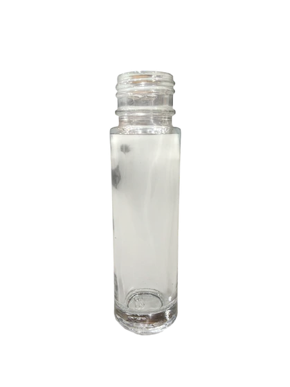 Empty Glass Rollon Bottle without Roller and Caps