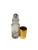 5ml (1/6 oz) Clear Rollon Bottle With Stainless Steel Roller with Aluminum Gold Caps