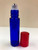 10ml (1/3 oz) Clear Rollon Bottle With Stainless Steel Roller & Color Caps