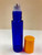 10ml (1/3 oz) Clear Rollon Bottle With Stainless Steel Roller & Color Caps