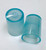 10ml (1/3 oz) Clear Rollon Bottle With Stainless Steel Roller & Color Caps
