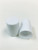 10ml (1/3 oz) Clear Rollon Bottle With Stainless Steel Roller & Color Caps