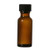 576 Pcs [Case] , 15ml [1/2 oz] AMBER Boston Round Glass Bottle with Phenolic Cone Lined Caps
