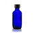 80 Pcs, 60ml [2 oz] Cobalt Blue Boston Round Bottle with 20-400 Phenolic Cone Lined Caps
