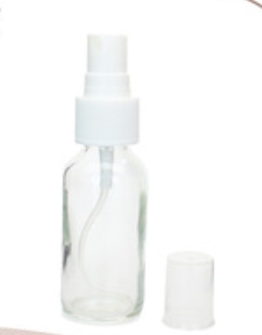 1 oz Clear Boston Round Bottles 20-400 Finish