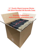 Unscented BLACK Incense Stick [11 Inch&91;