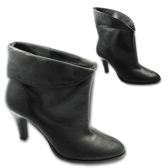 Matisse DEMI Ankle Leather Boot with 3.5 Inches self-Covered Heel, Size 8 and 8.5