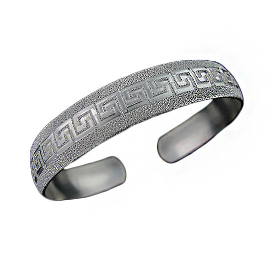 Slender Polished Sterling Silver Cuff