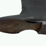 Giorgia Galassi Mid Calf Western Style Pointed Toe Leather Boot, Size 7, Made in Italy