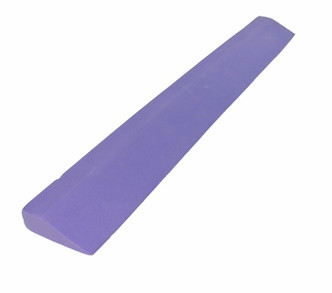 Kakaos Foam Yoga Wedge Length 24in x height 1 x width 3in - Purple