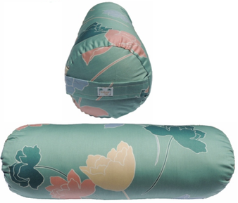 Kakaos Summer Flowers Round Bolster Cover