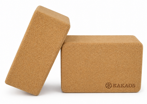 Cork Yoga Block 4 Inch By Kakaos