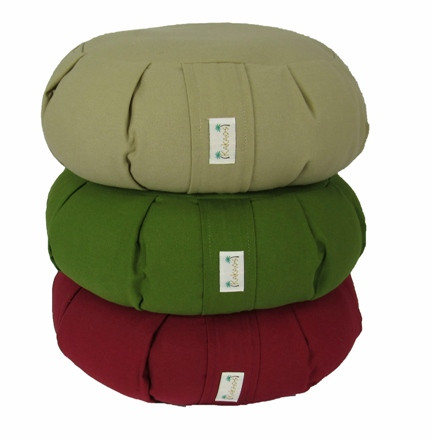 Zafu Meditation Cushion Buckwheat Hulls